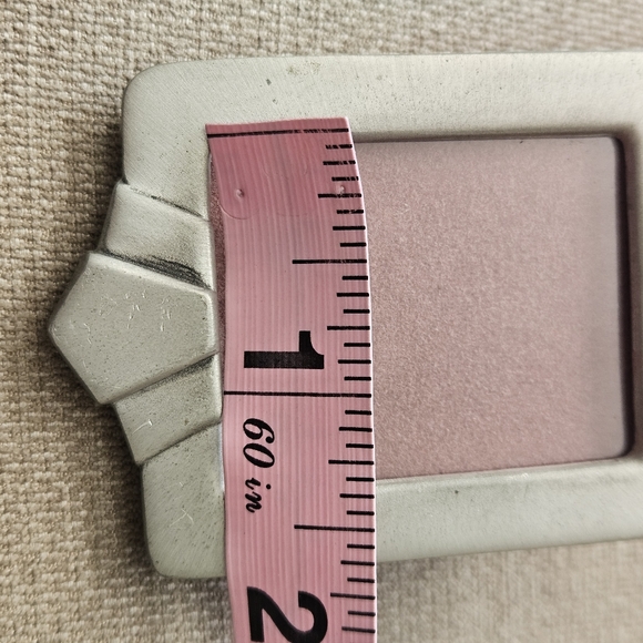 SEAGULL pewter small picture frame 1x1 vintage - Picture 12 of 13